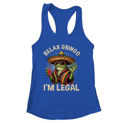 Relax Gringo I'm Legal Mexican Lizard Funny Immigration Shirt & Tank Top | siriusteestore