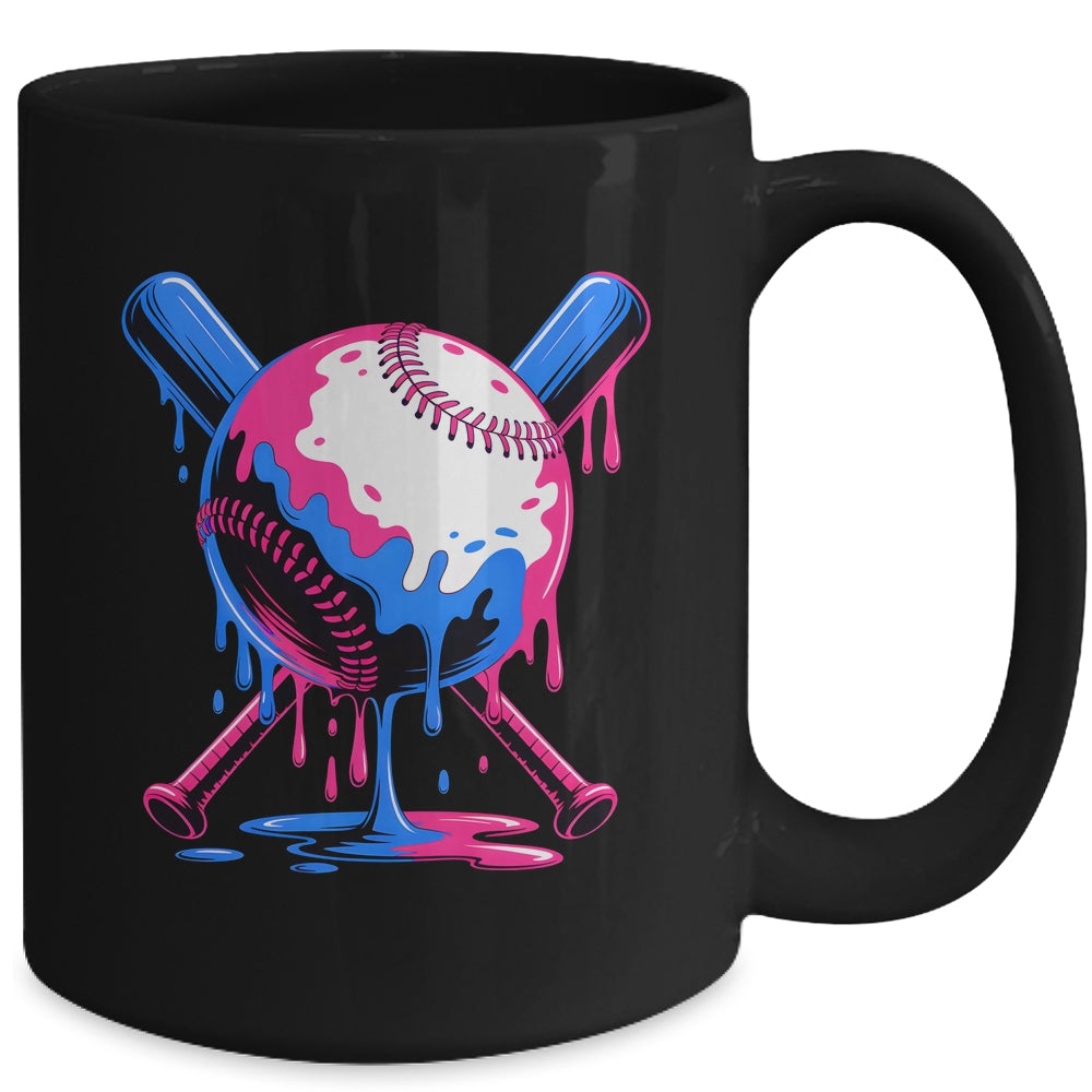 Respect The Drip Baseball Drip Boys Ice Cream Dripping Mug | siriusteestore