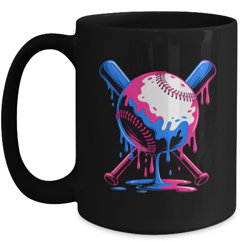 Respect The Drip Baseball Drip Boys Ice Cream Dripping Mug | siriusteestore