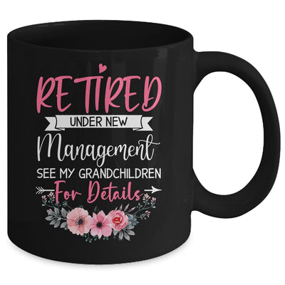 Retired Grandma Funny Retirement Retiring Mama Mug | siriusteestore