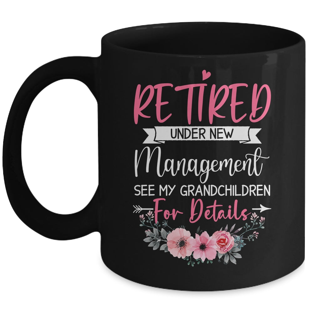 Retired Grandma Funny Retirement Retiring Mama Mug | siriusteestore