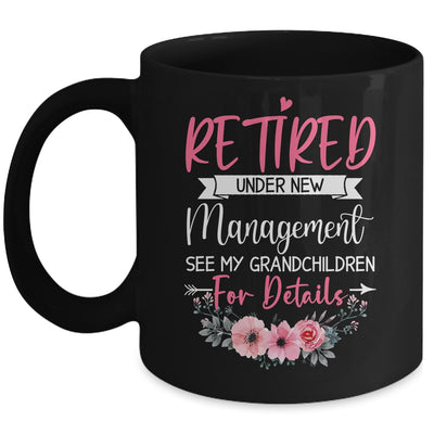 Retired Grandma Funny Retirement Retiring Mama Mug | siriusteestore