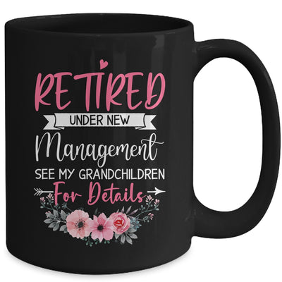 Retired Grandma Funny Retirement Retiring Mama Mug | siriusteestore
