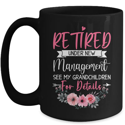 Retired Grandma Funny Retirement Retiring Mama Mug | siriusteestore