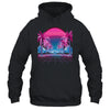 Retro 80s Vaporwave Aesthetic Palm Trees Sunset 90s Art Shirt & Tank top | siriusteestore