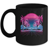 Retro 80s Vaporwave Aesthetic Palm Trees Sunset 90s Art Shirt & Tank top | siriusteestore