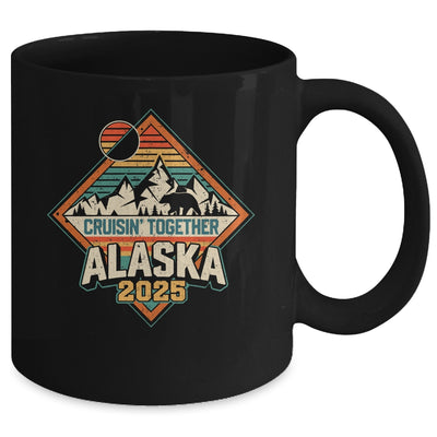 Retro Alaska Cruise 2025 Cruisin Together Vacation Family Mug | siriusteestore
