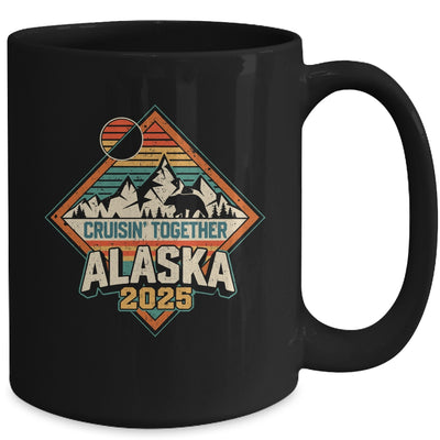 Retro Alaska Cruise 2025 Cruisin Together Vacation Family Mug | siriusteestore