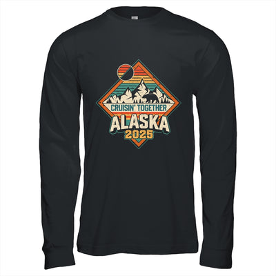 Retro Alaska Cruise 2025 Cruisin Together Vacation Family Shirt & Hoodie | siriusteestore