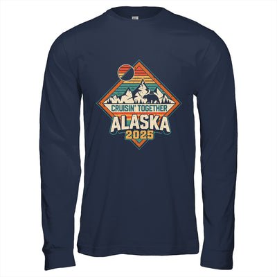 Retro Alaska Cruise 2025 Cruisin Together Vacation Family Shirt & Hoodie | siriusteestore
