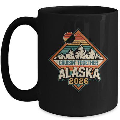 Retro Alaska Cruise 2026 Cruisin Together Vacation Family Mug | siriusteestore