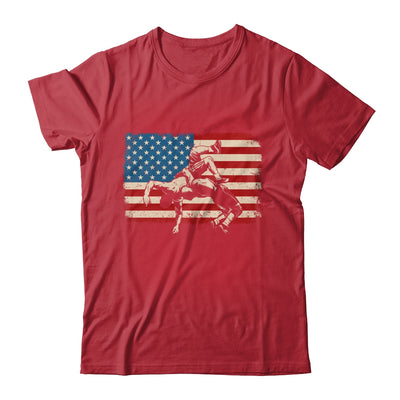 Retro American Wrestling US Flag Wrestling Wrestler Boy Mens Shirt & Hoodie | siriusteestore