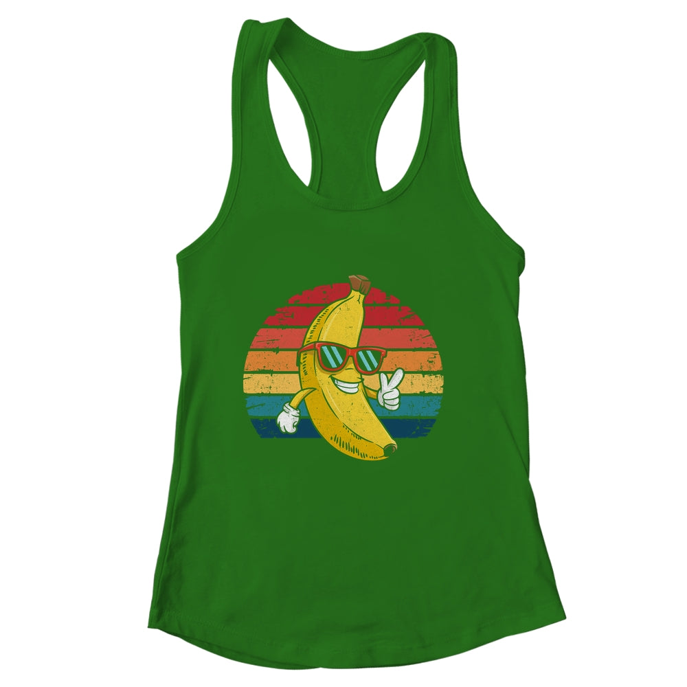 Retro Banana Novelty Fun For Men Women Kids Banana Lover Shirt & Tank Top | siriusteestore