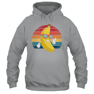 Retro Banana Novelty Fun For Men Women Kids Banana Lover Shirt & Tank Top | siriusteestore