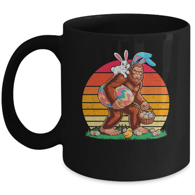 Retro Bigfoot Sasquatch Bunny Easter Eggs Men Women Kids Mug | siriusteestore