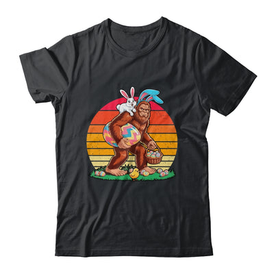 Retro Bigfoot Sasquatch Bunny Easter Eggs Men Women Kids Shirt & Hoodie | siriusteestore