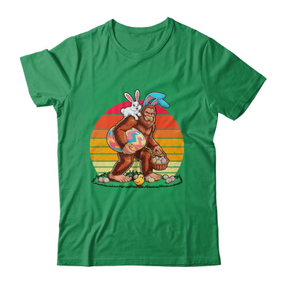 Retro Bigfoot Sasquatch Bunny Easter Eggs Men Women Kids Shirt & Hoodie | siriusteestore