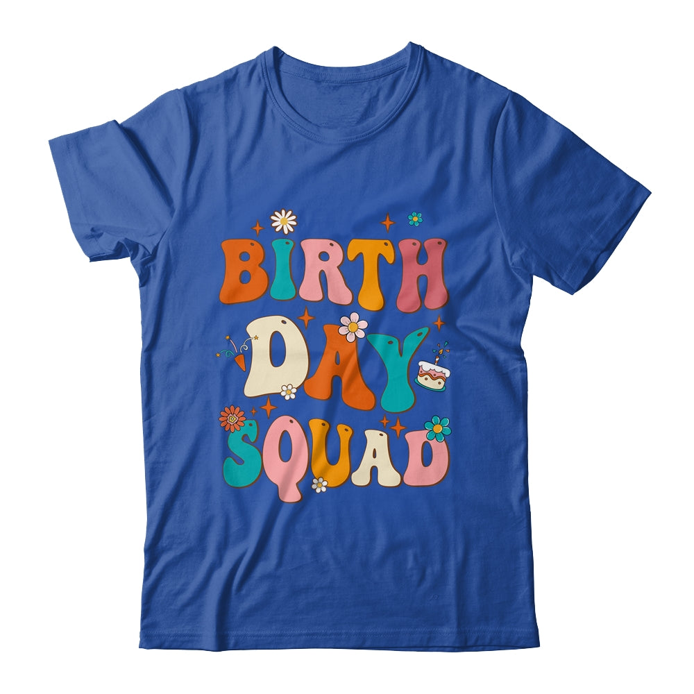 Retro Birthday Squad For Kids Girls Women Birthday Party Shirt & Tank Top | siriusteestore