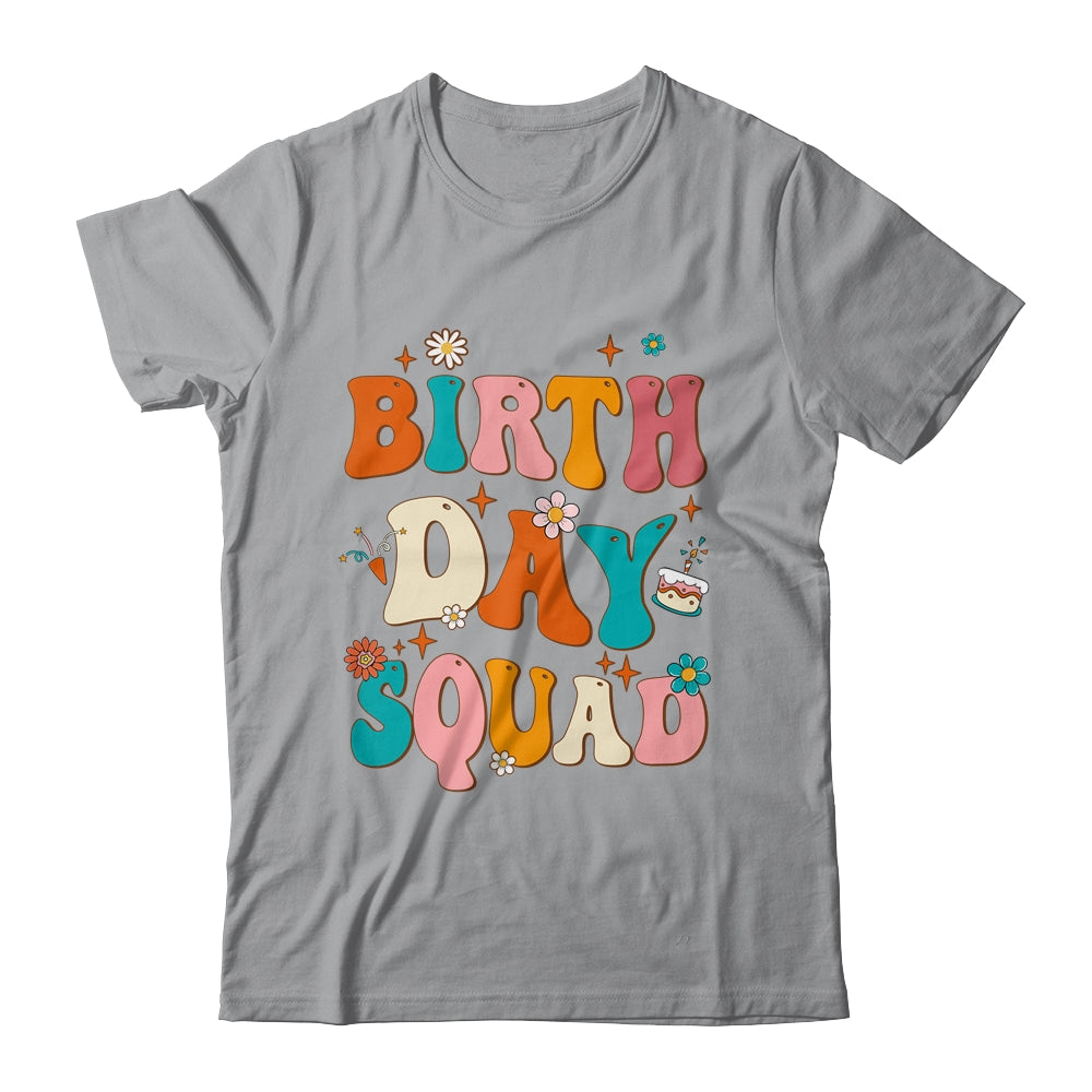 Retro Birthday Squad For Kids Girls Women Birthday Party Shirt & Tank Top | siriusteestore
