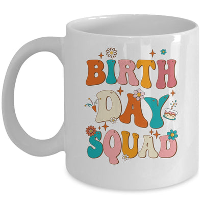 Retro Birthday Squad For Kids Girls Women Birthday Party Mug | siriusteestore