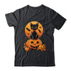 Retro Black Cat Pumpkin Halloween Costume Fall Autumn Season Shirt & Hoodie | siriusteestore
