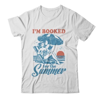 Retro Book Girl Summer Vacation Funny Reader Bookish Shirt & Tank Top | siriusteestore