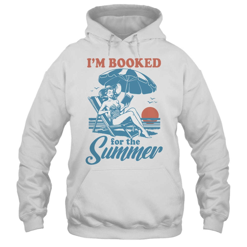 Retro Book Girl Summer Vacation Funny Reader Bookish Shirt & Tank Top | siriusteestore