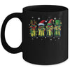 Retro Canned Pickles Christmas Light Homemade Pickle Jar Mug | siriusteestore