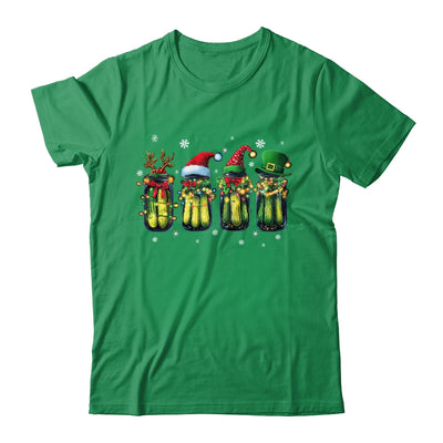 Retro Canned Pickles Christmas Light Homemade Pickle Jar Shirt & Sweatshirt | siriusteestore