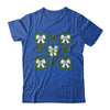 Retro Checkered St Patrick's Day Coquette Lucky Shamrock Shirt & Tank Top | siriusteestore