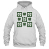 Retro Checkered St Patrick's Day Coquette Lucky Shamrock Shirt & Tank Top | siriusteestore