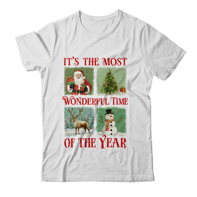 Retro Christmas It's The Most Wonderful Time Santa Vintage Shirt & Sweatshirt | siriusteestore