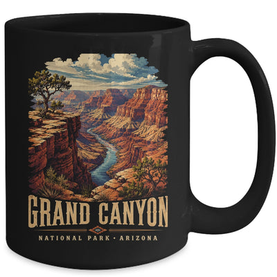 Retro Classic Grand Canyon National Park Souvenir Travel Mug | siriusteestore