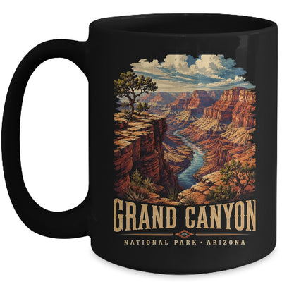 Retro Classic Grand Canyon National Park Souvenir Travel Mug | siriusteestore