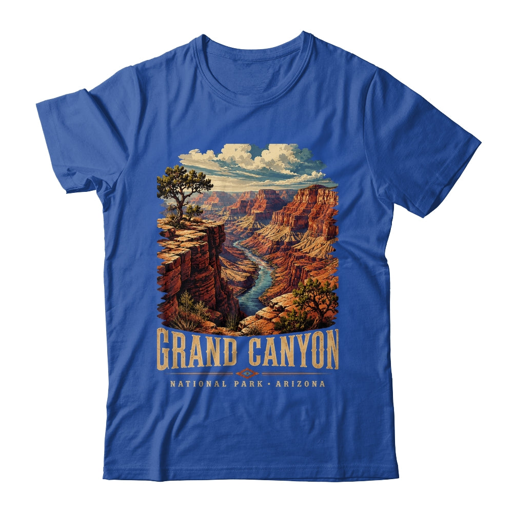 Retro Classic Grand Canyon National Park Souvenir Travel Shirt & Tank Top | siriusteestore