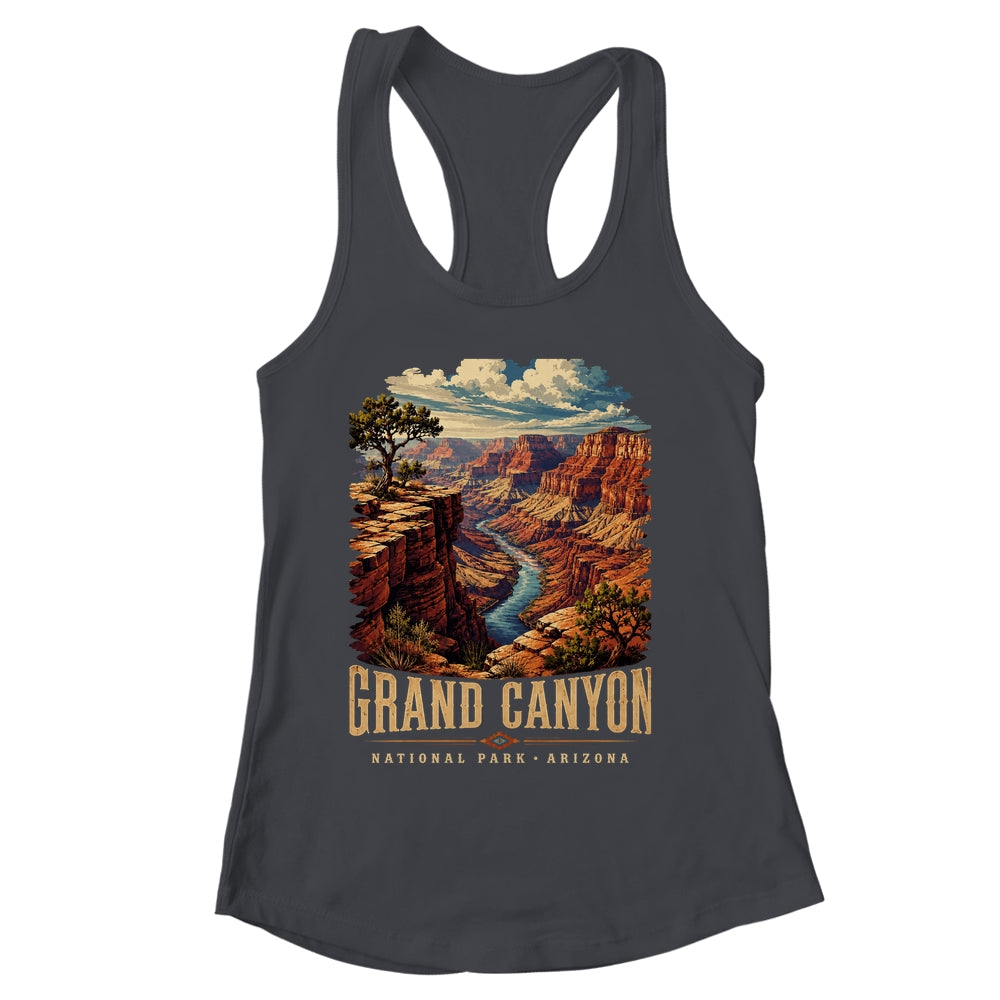 Retro Classic Grand Canyon National Park Souvenir Travel Shirt & Tank Top | siriusteestore