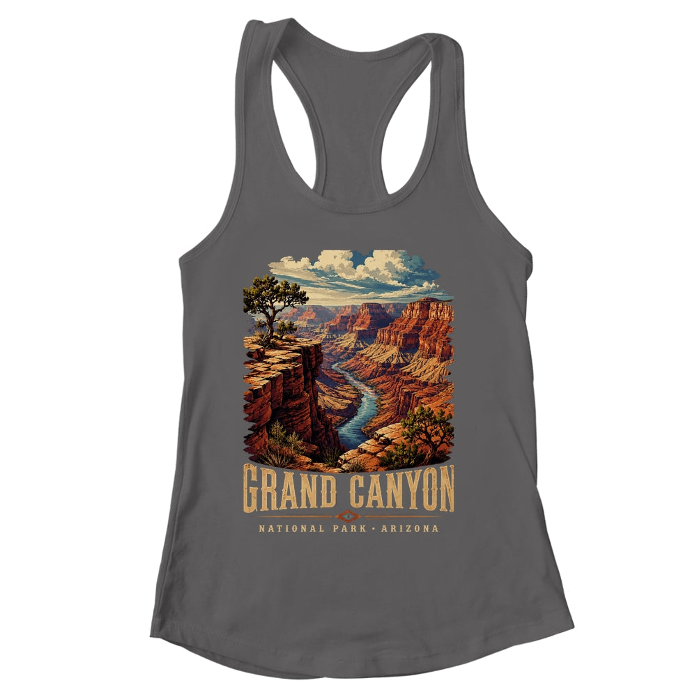 Retro Classic Grand Canyon National Park Souvenir Travel Shirt & Tank Top | siriusteestore