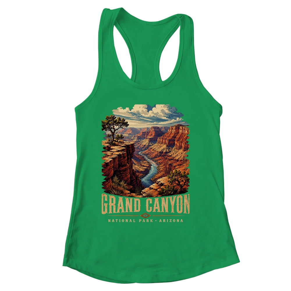 Retro Classic Grand Canyon National Park Souvenir Travel Shirt & Tank Top | siriusteestore