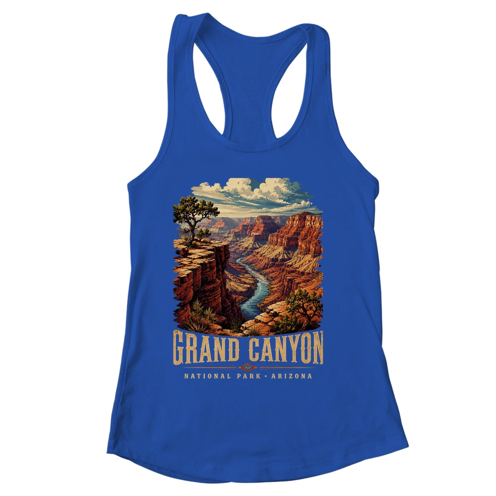 Retro Classic Grand Canyon National Park Souvenir Travel Shirt & Tank Top | siriusteestore