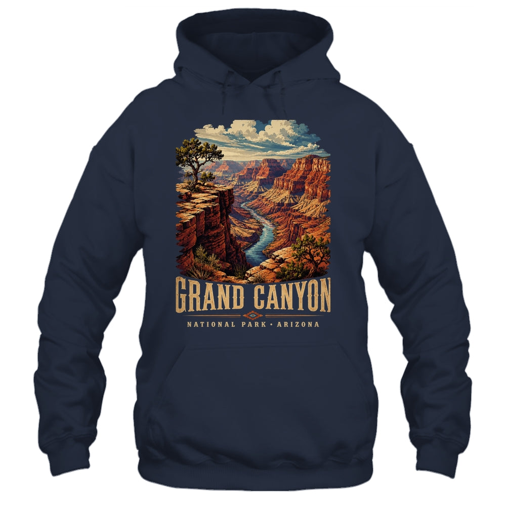 Retro Classic Grand Canyon National Park Souvenir Travel Shirt & Tank Top | siriusteestore