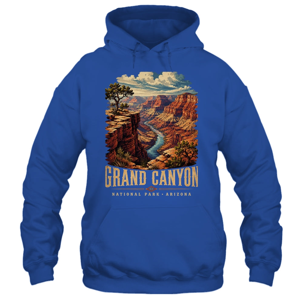 Retro Classic Grand Canyon National Park Souvenir Travel Shirt & Tank Top | siriusteestore