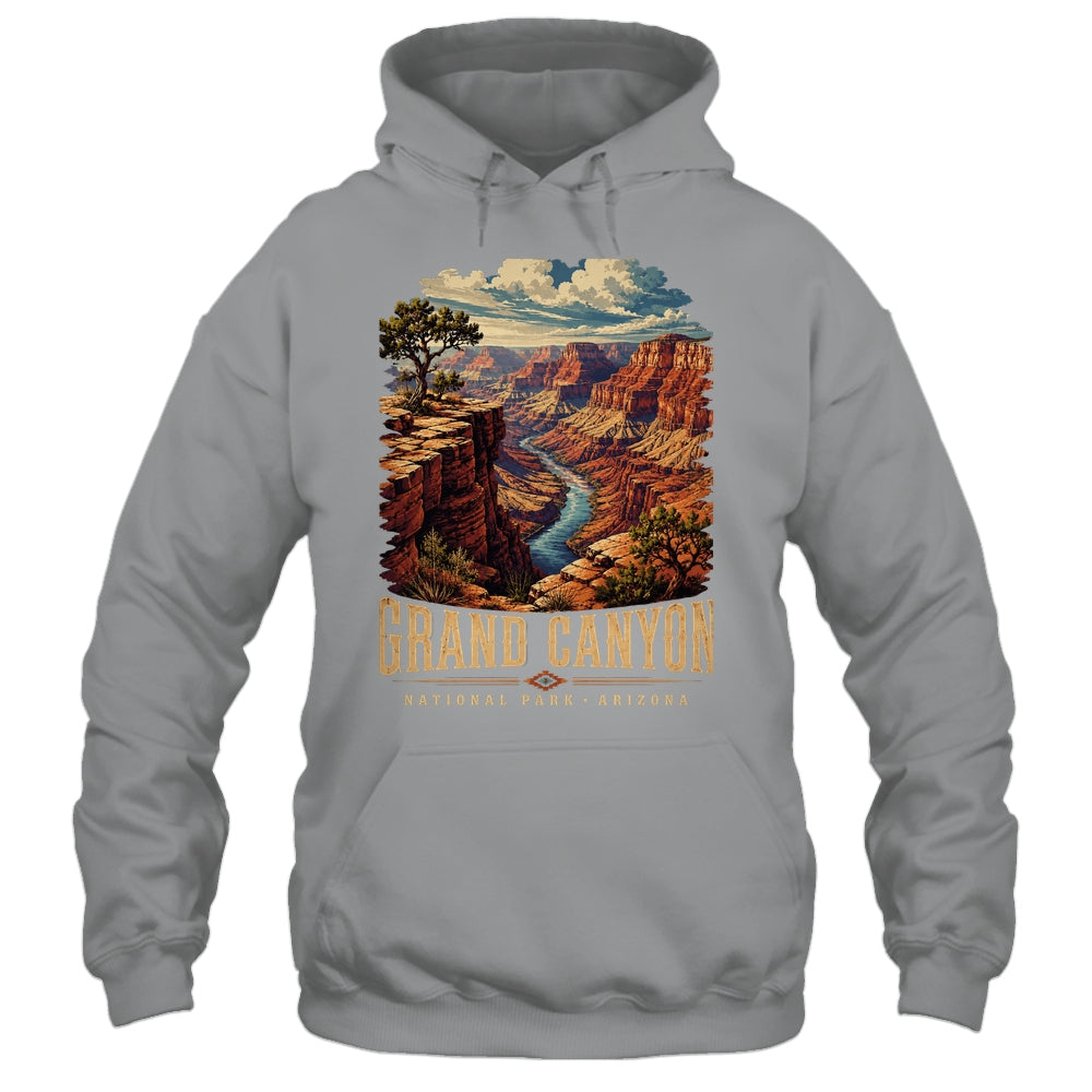 Retro Classic Grand Canyon National Park Souvenir Travel Shirt & Tank Top | siriusteestore