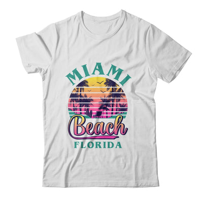 Retro Cool Miami Beach Mens Womens Florida Beaches Shirt & Tank Top | siriusteestore