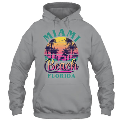 Retro Cool Miami Beach Mens Womens Florida Beaches Shirt & Tank Top | siriusteestore