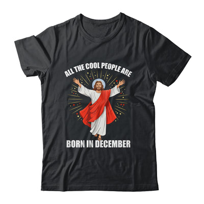 Retro Cool People Are Born In December Christian Christmas Shirt & Hoodie | siriusteestore