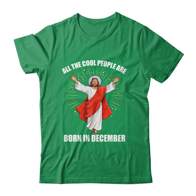 Retro Cool People Are Born In December Christian Christmas Shirt & Hoodie | siriusteestore
