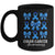 Retro Coquette Bow Blue Ribbon Colon Cancer Awareness Woman Mug | siriusteestore