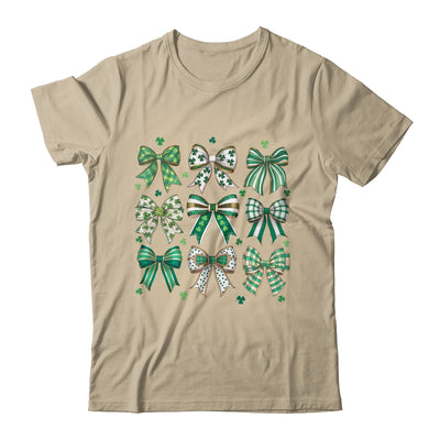 Retro Coquette St Patricks Day St Patty's Day Lucky Shamrock Shirt & Sweatshirt | siriusteestore