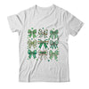Retro Coquette St Patricks Day St Patty's Day Lucky Shamrock Shirt & Sweatshirt | siriusteestore