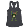 Retro Coquí Frog Puerto Rican Flag Rock Sign Puerto Rico Shirt & Tank Top | siriusteestore